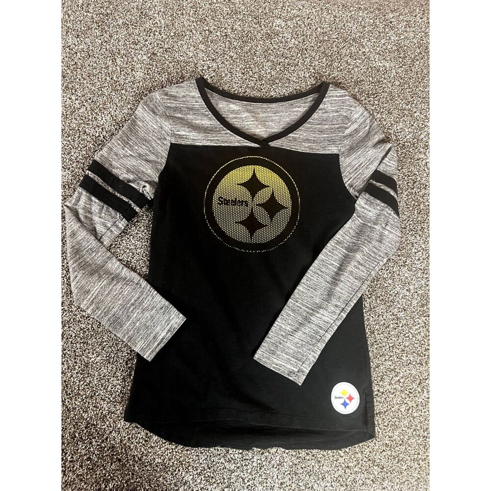NFL Juniors Collection Pittsburgh Steelers Long Sleeve Shirt